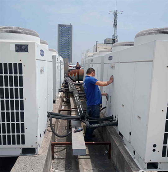 张掖市中央空调制热和不制冷系统维修方法